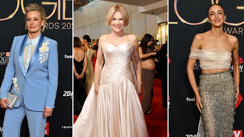 Plenty of fringe and a bit of leg: The Logies red carpet winners
