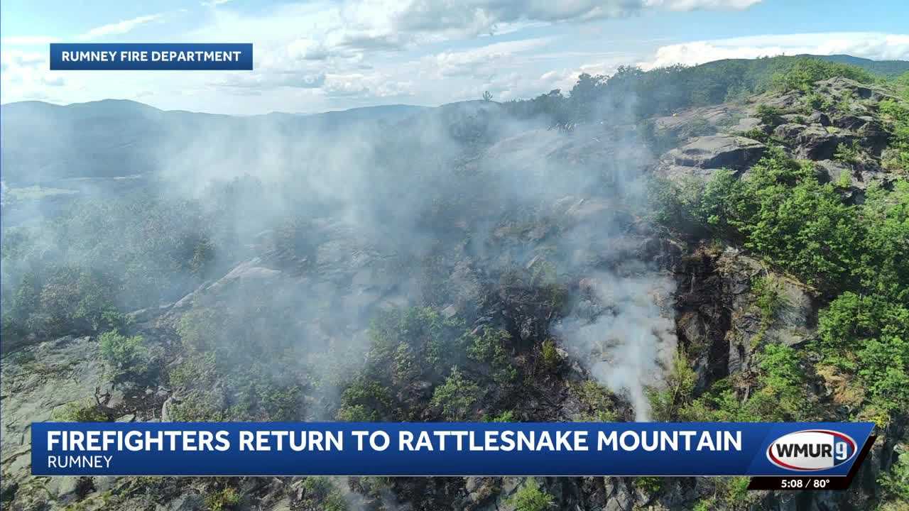 Crews continue to battle fire on Rattlesnake Mountain