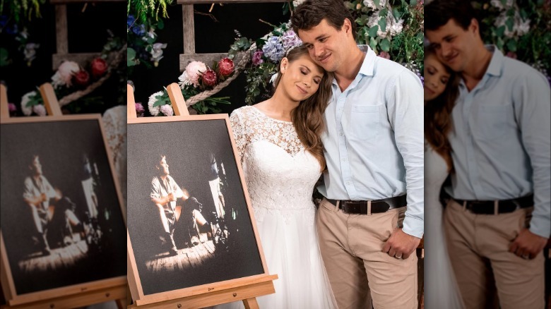 Bindi Irwin's wedding dress inspiration came from 2 specific people
