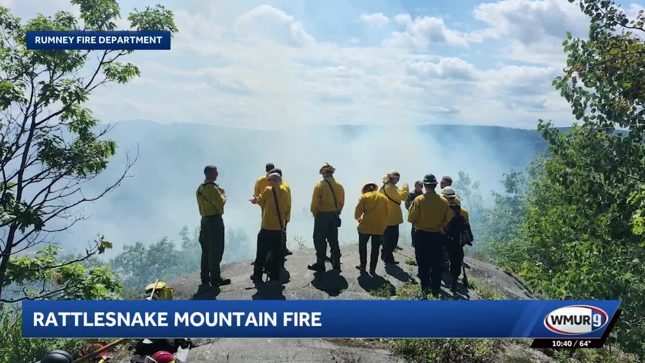 Crews continue to battle fire on Rattlesnake Mountain