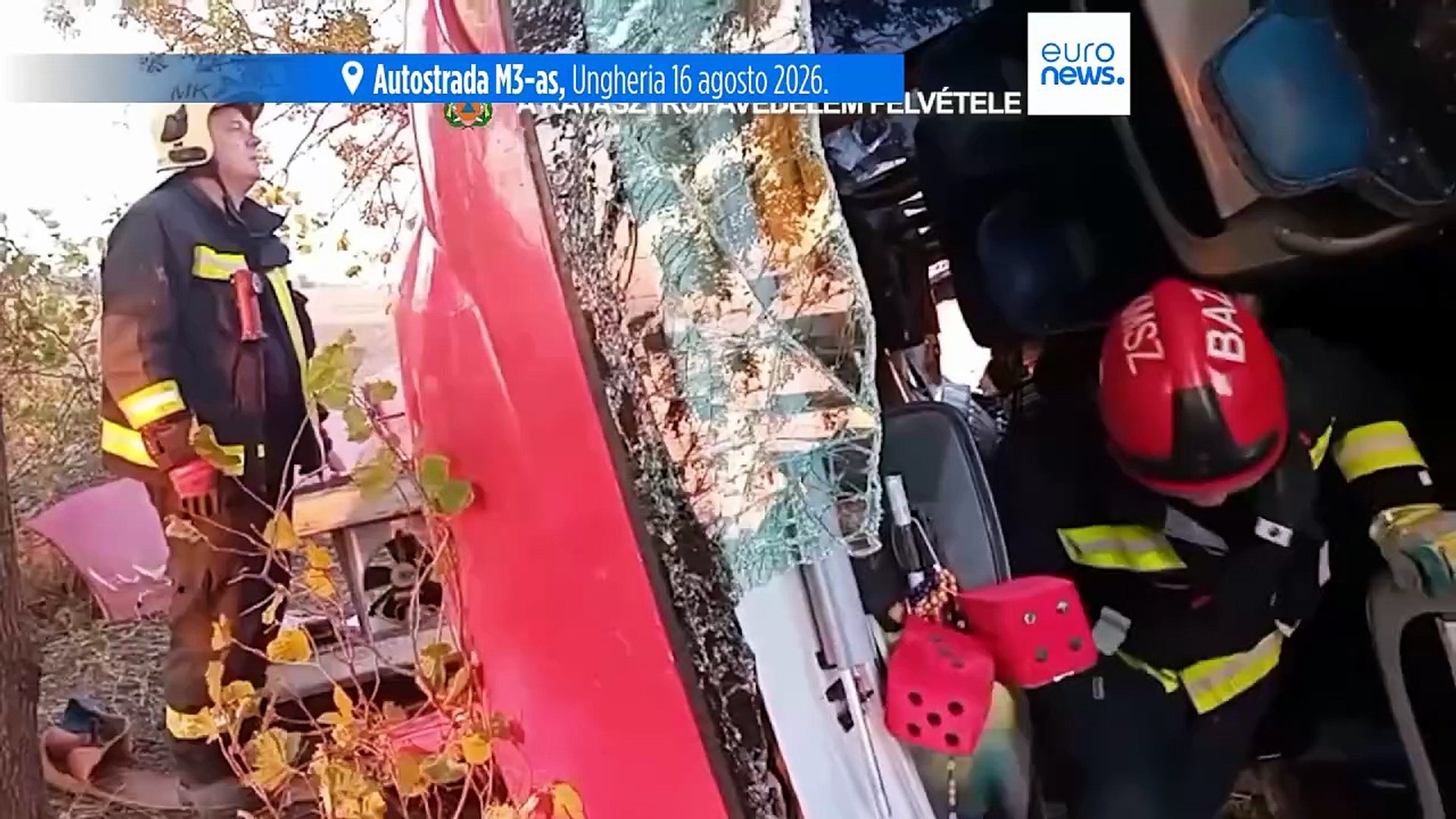 Bus polacco si ribalta in Ungheria: 12 morti, decine di feriti