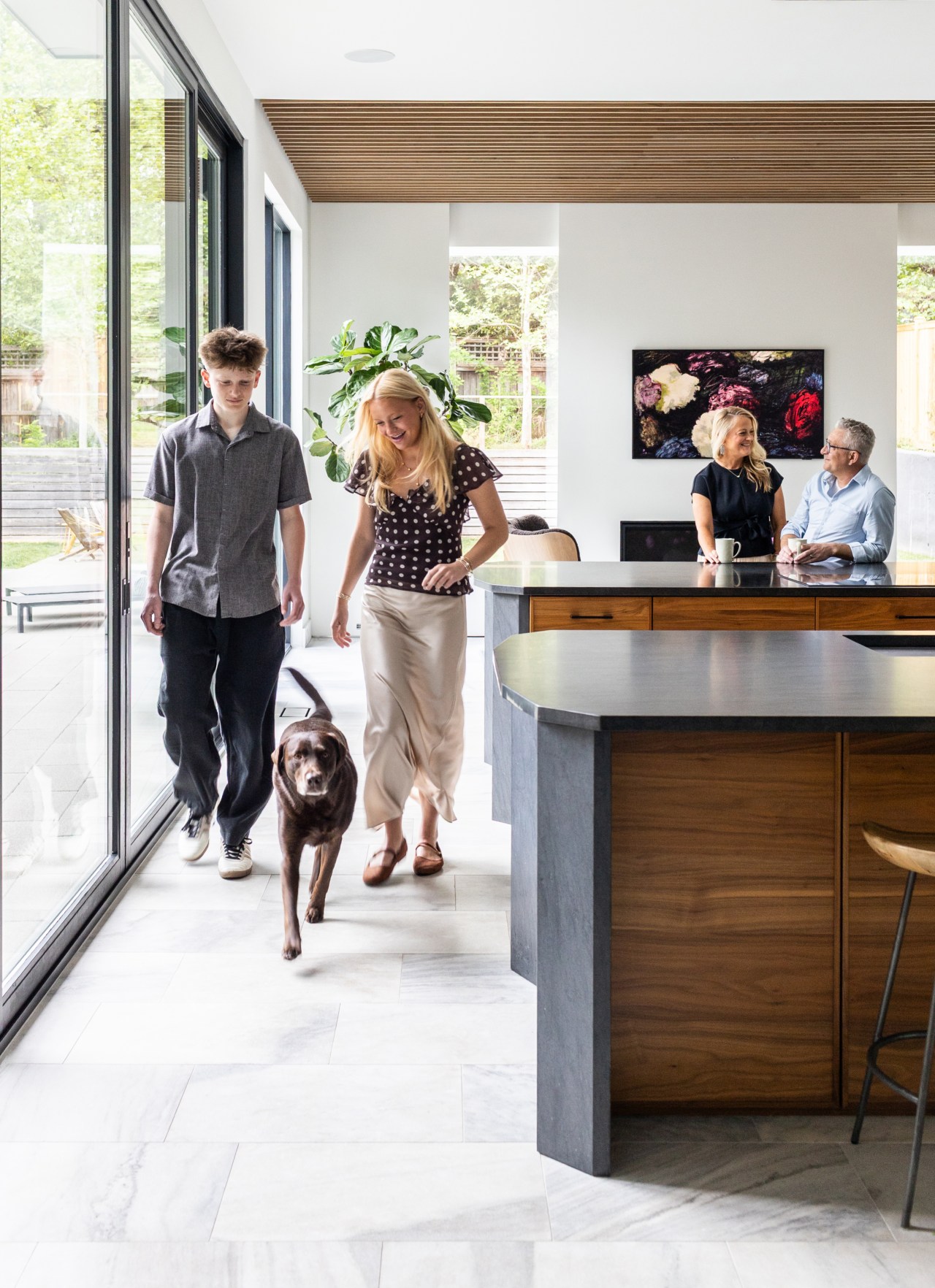 A $2.8 million home where teens want to hang with their friends—and parents