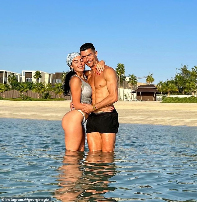 The couple met 10 years ago in a chance encounter at the Gucci store in Madrid, during Ronaldo's time at Real 