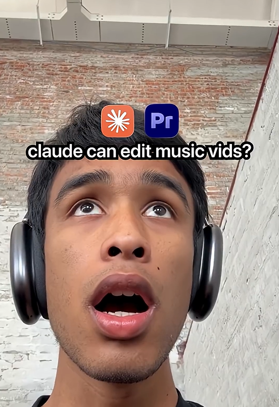 How Claude AI can edit music videos in Premiere Pro