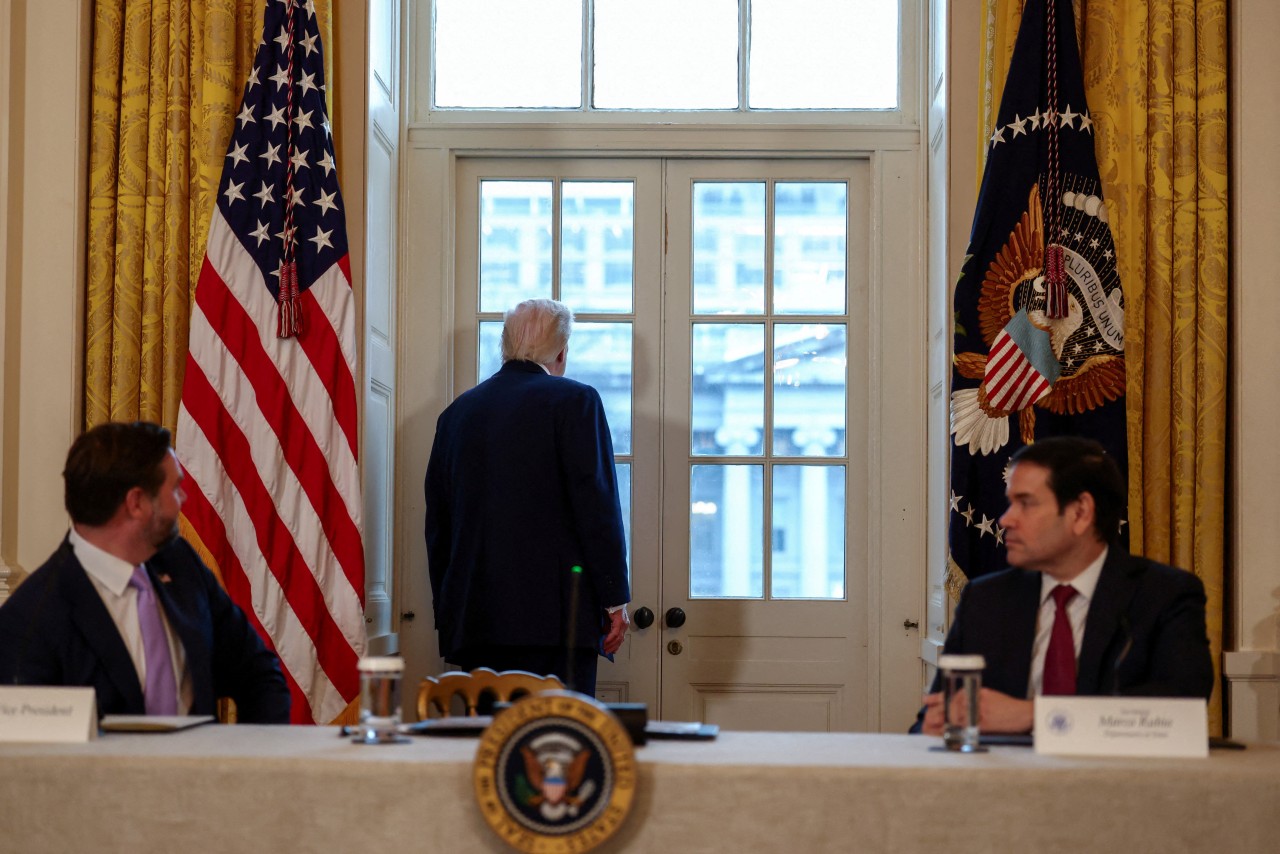 Trump's ballroom was his dream of beauty and space. Now it's a ‘military complex.'