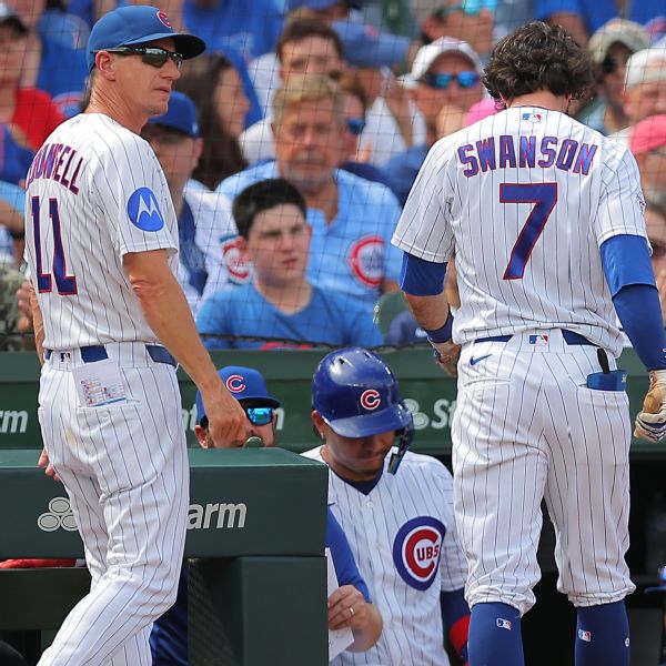 Dansby Swanson headed to IL after exiting Chicago Cubs' loss