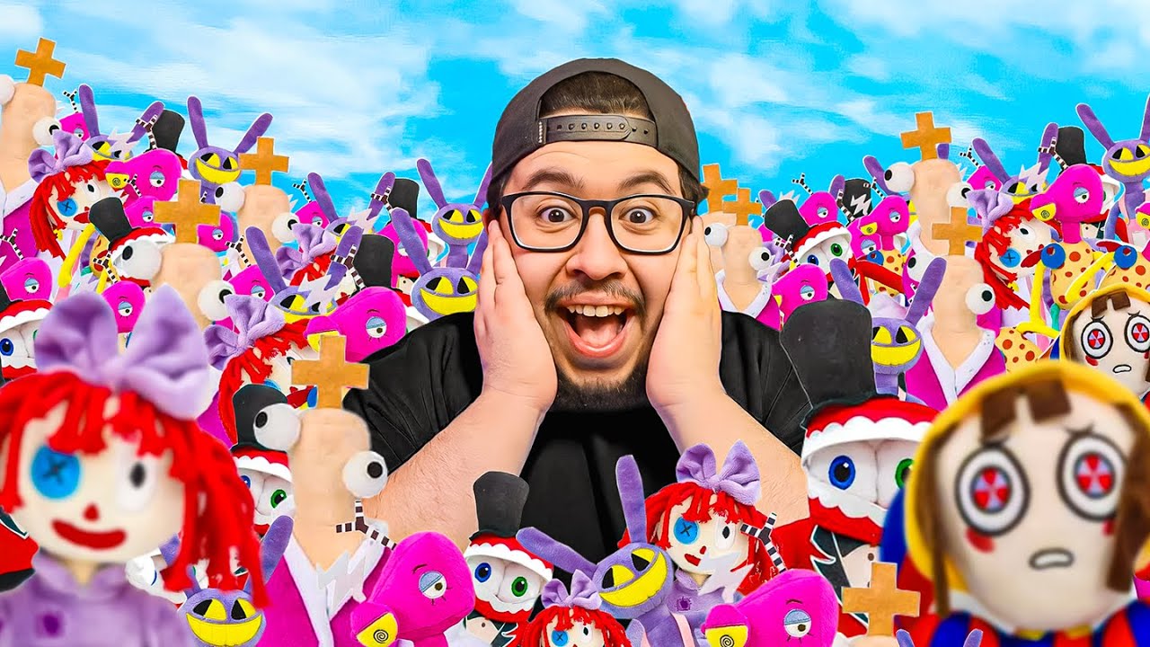 I bought every amazing Digital Circus plush