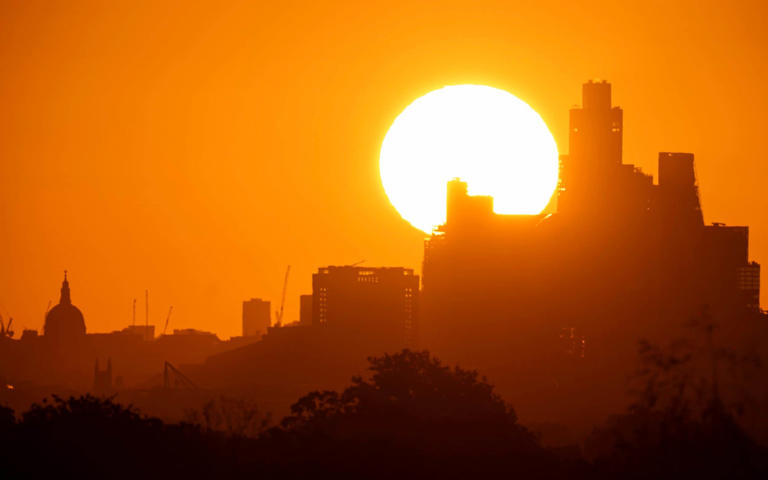 The Met Office warned of ‘a chance that late-season heatwaves develop between Aug 31 and Sept 14’ - Ben Whitley/PA