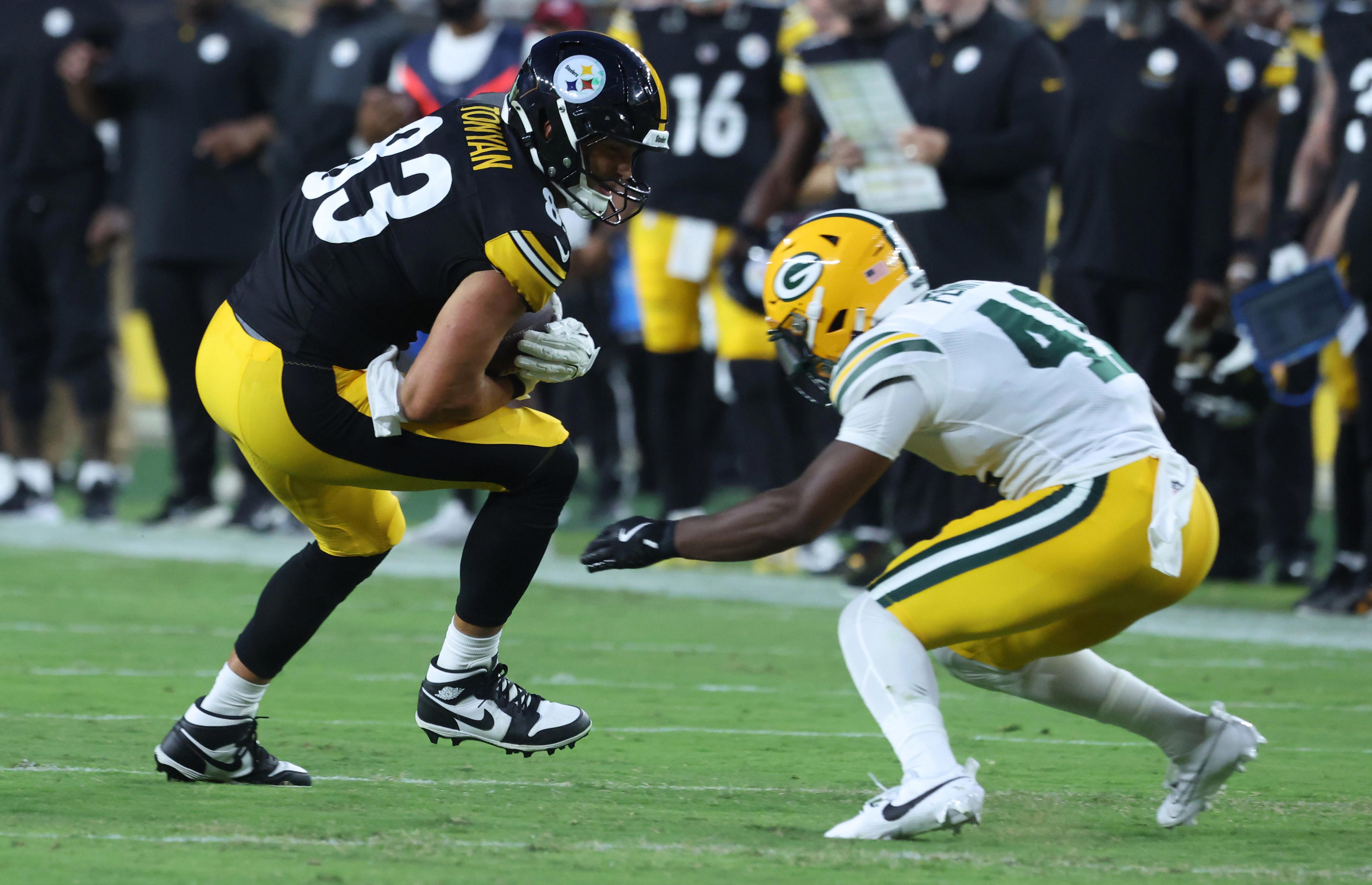 Steelers roster spotlight: What Robert Tonyan's reunion with Aaron ...