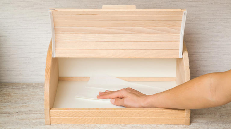 How to upcycle a breadbox into genius storage for clutter-free countertops