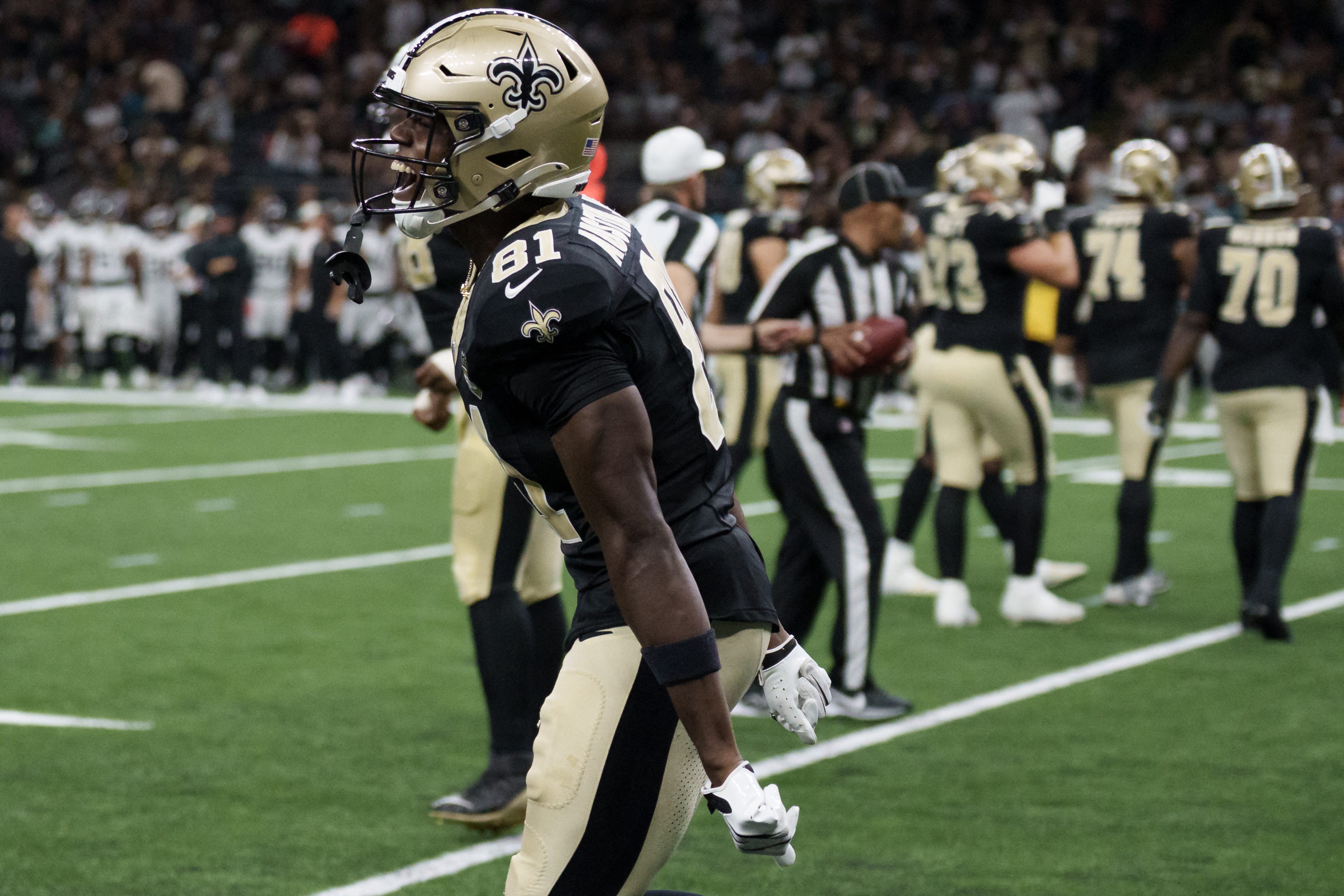 Saints bring back a familiar face at WR, sign new RB to practice squad