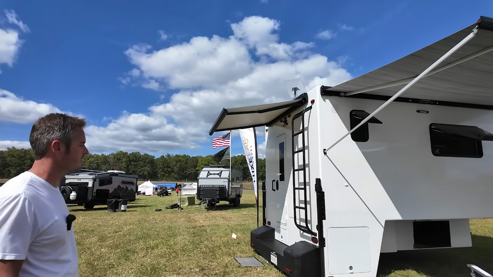 Luxury truck camper combines mobility with yacht inspired design