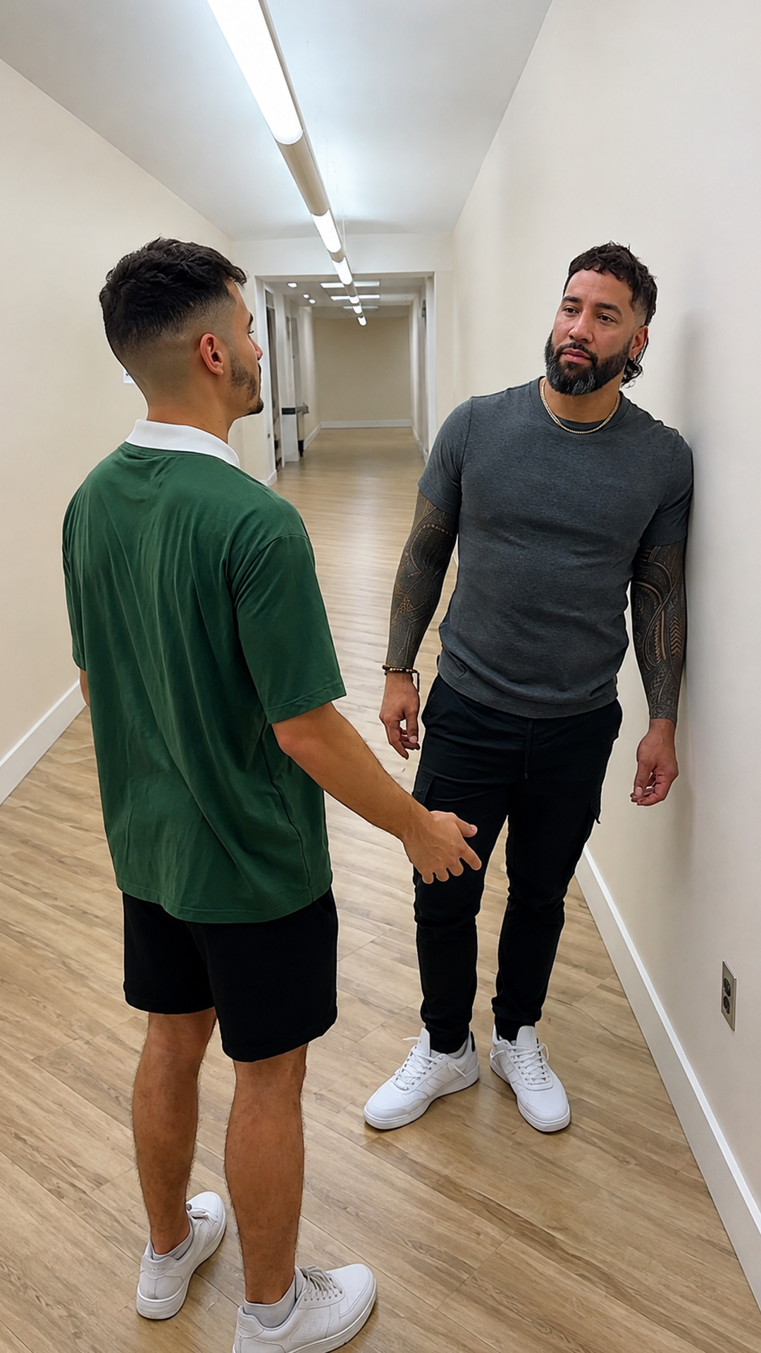 GTA style walking meets WWE stars in real life