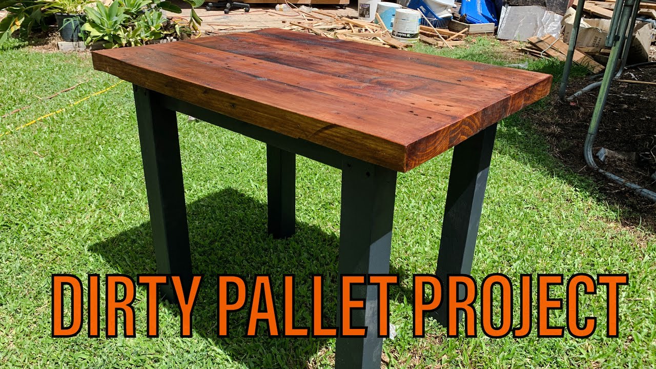 Dirty pallet project - little table
