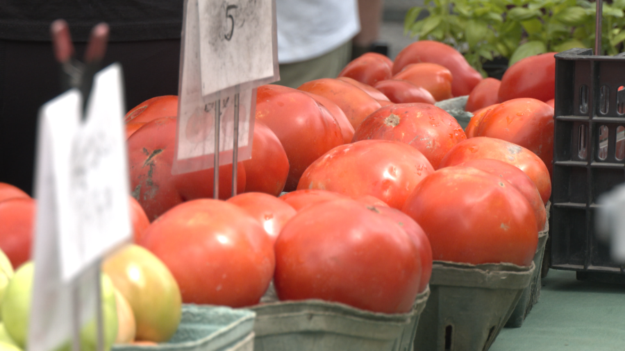 Senior appreciation day held at East Lansing farmers market