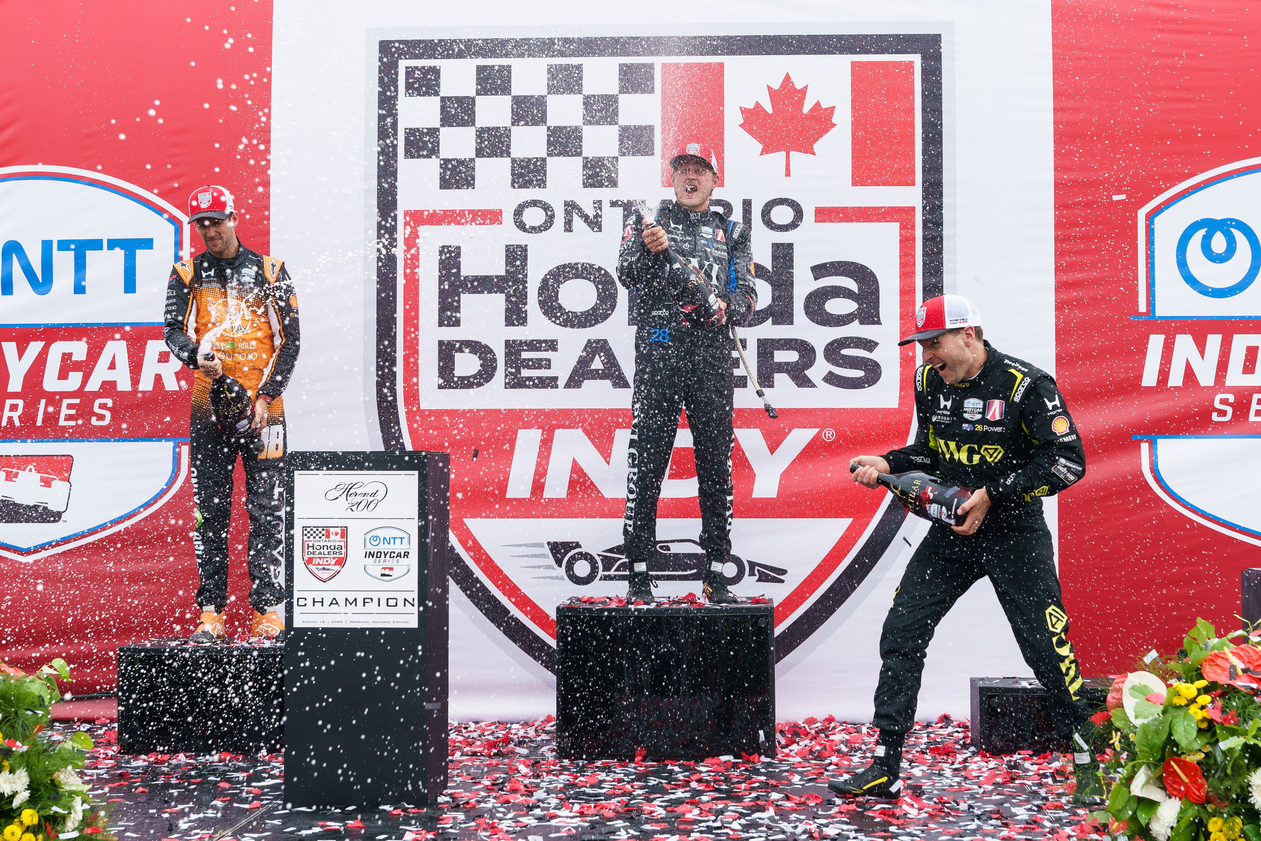 Marcus Ericsson wins inaugural Ontario Honda Dealers Indy at Markham