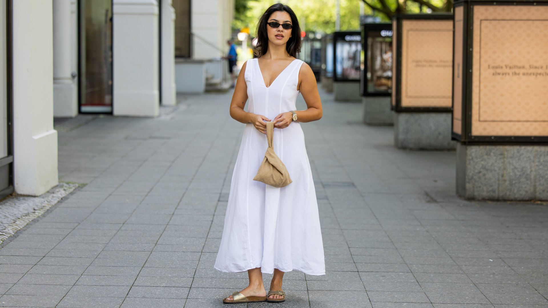 13 dresses that visually soften broad shoulders - starting at $15