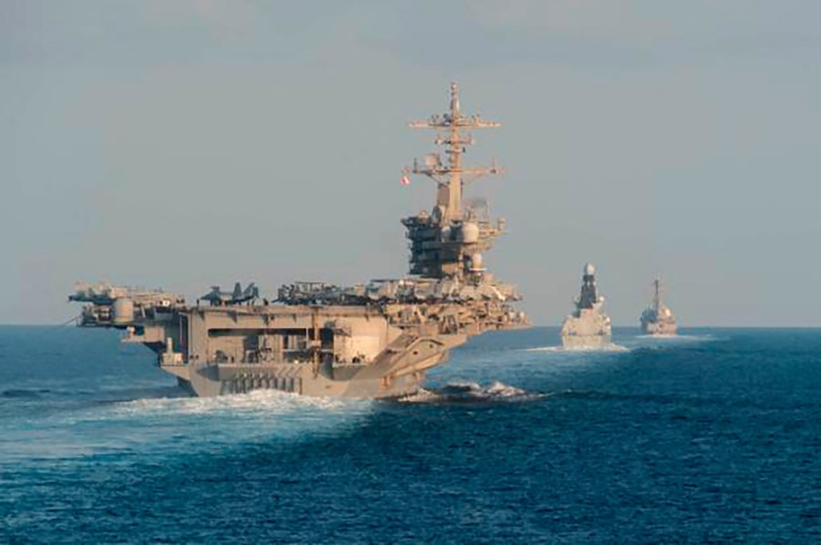 Your morning: USS Lincoln heads home