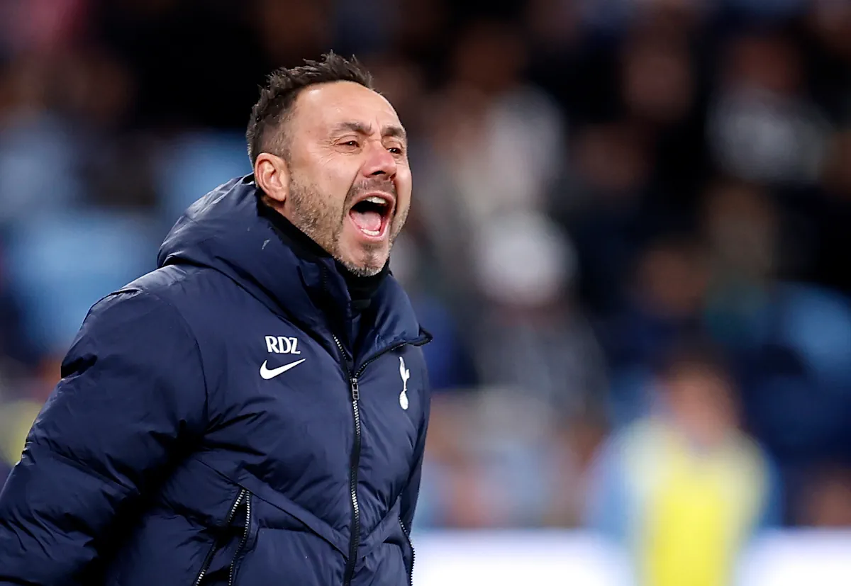 Roberto De Zerbi dubbed 'amazing' by Tottenham Hotspur man