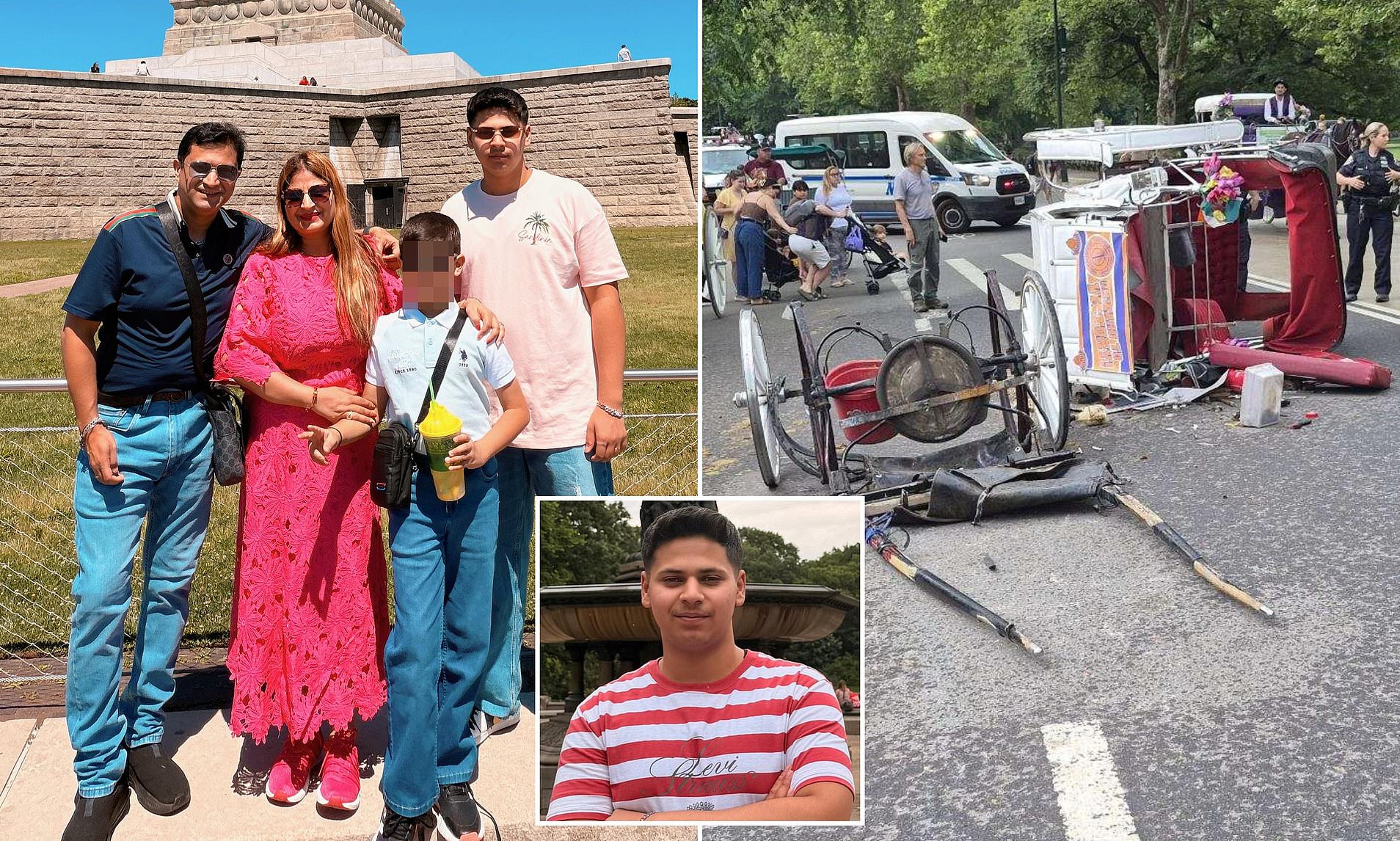 Teen's grieving family demand $105M from NYC after son killed in tragic ...