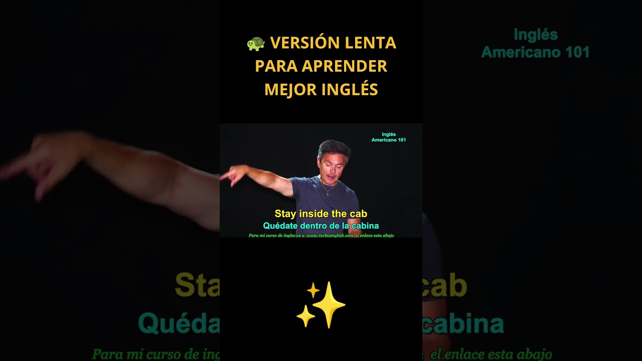 Inglés en versión lenta para aprender mejor 🎧 | #ingles #aprenderingles