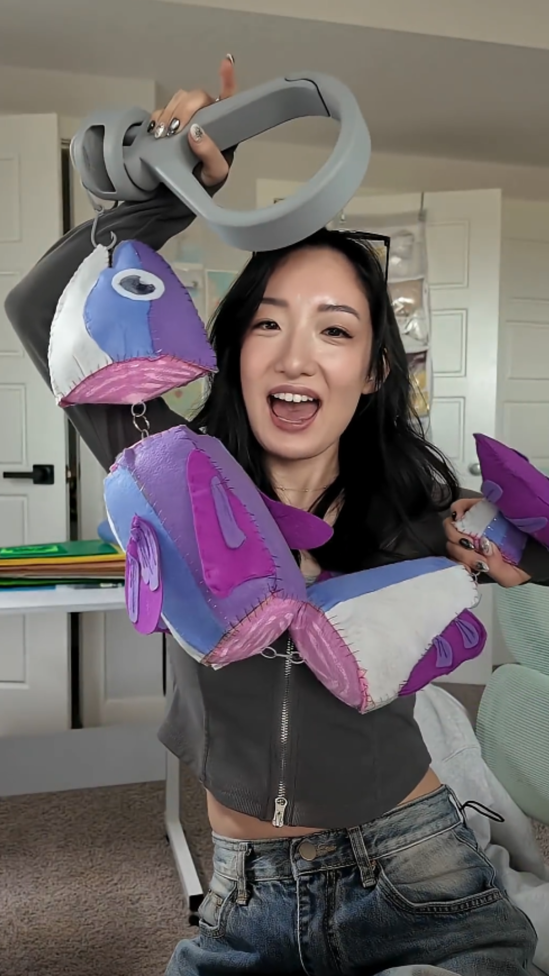 Turning simple materials into a decorative fish