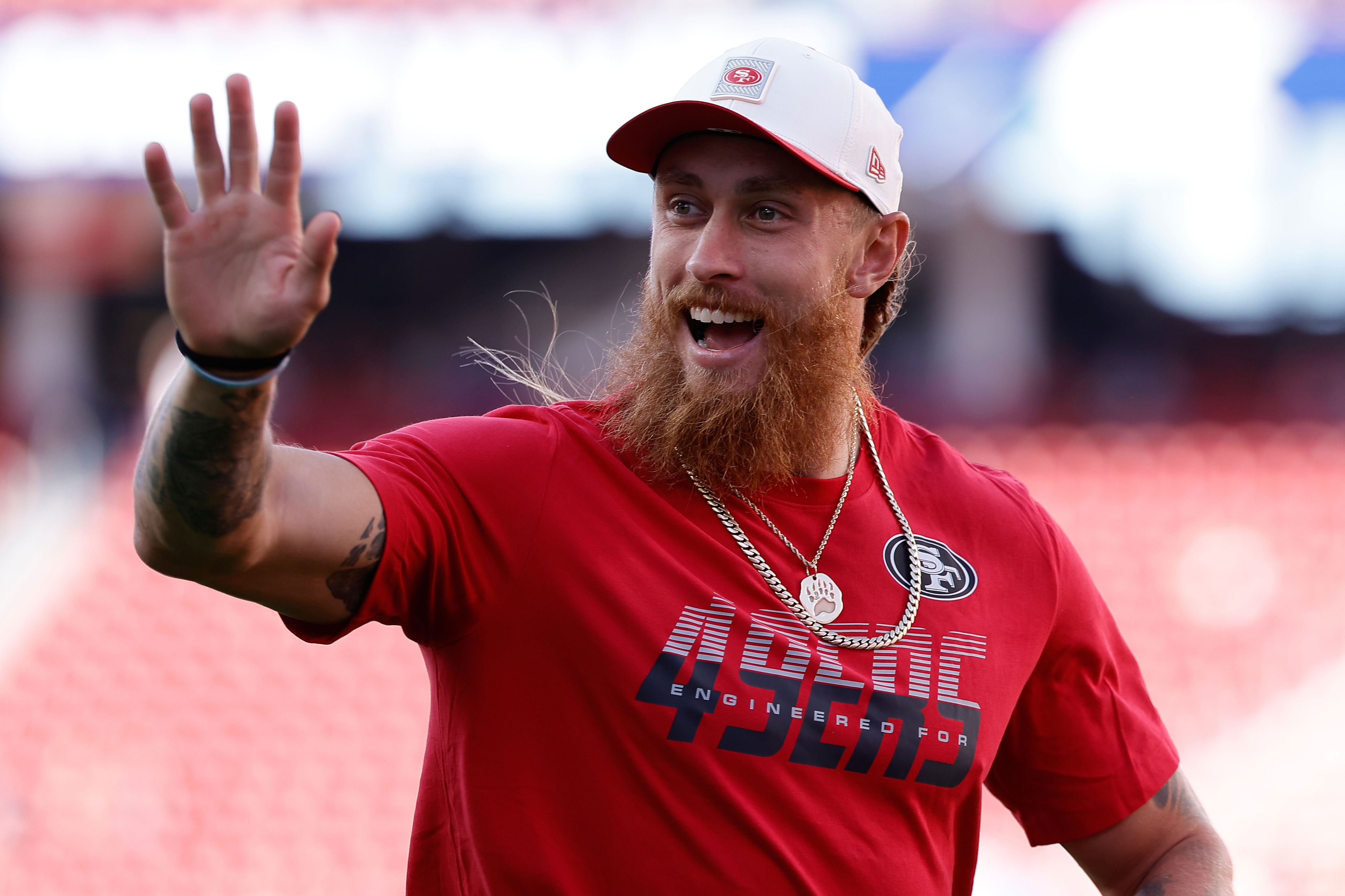 George Kittle says he has 'a chance' to play in 49ers' Week 1 opener vs ...