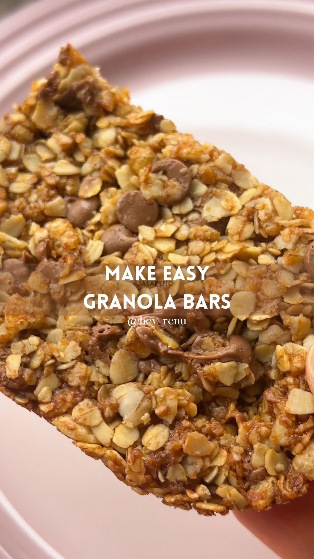 7 ingredient healthy granola bars to save money