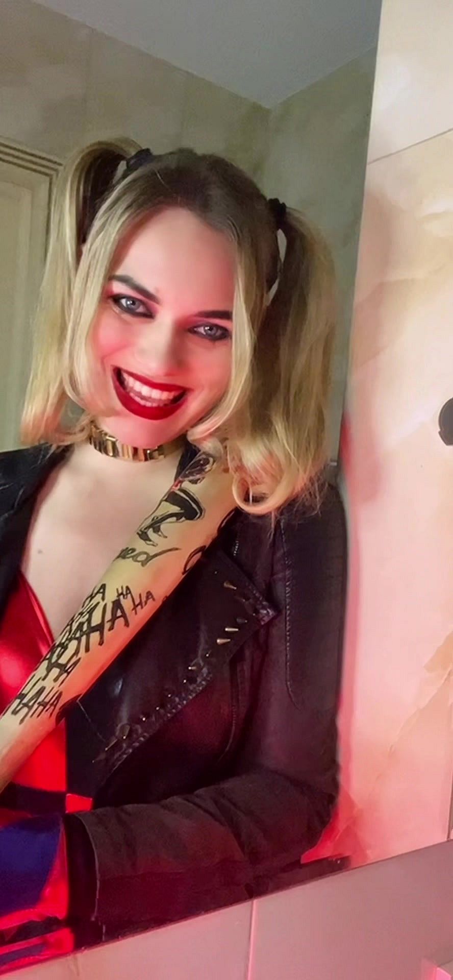 I turned into Harley Quinn