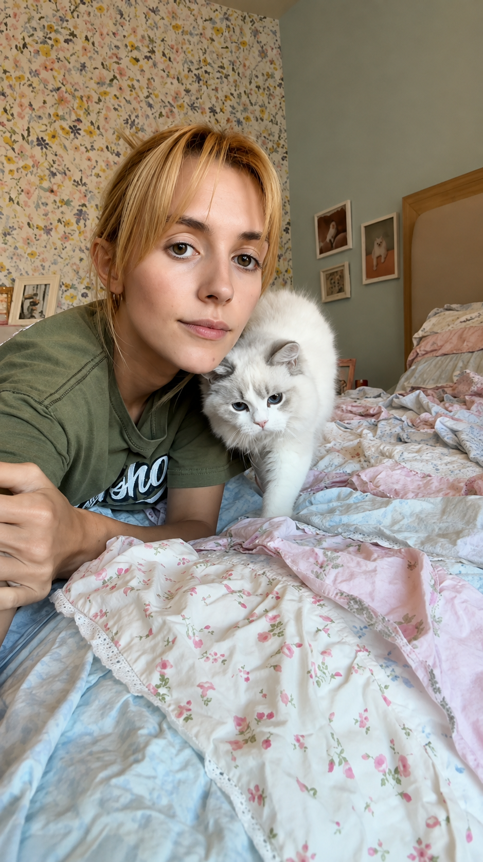 When your cat's love language is physical touch