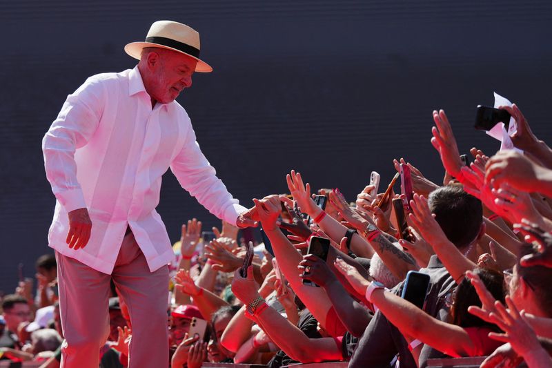 Lula holds tight lead over Senator Bolsonaro ahead of Brazil election, poll shows