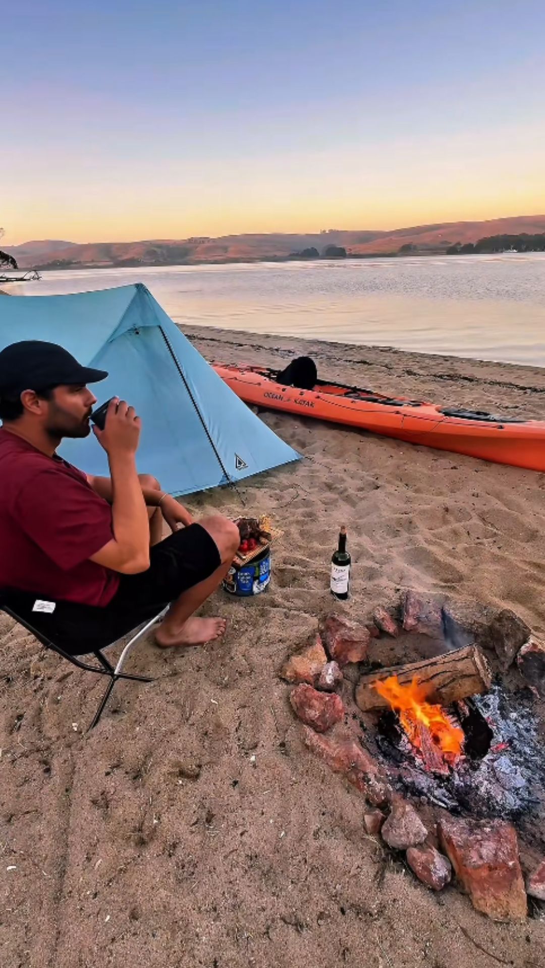Point Reyes adventure kayak camping