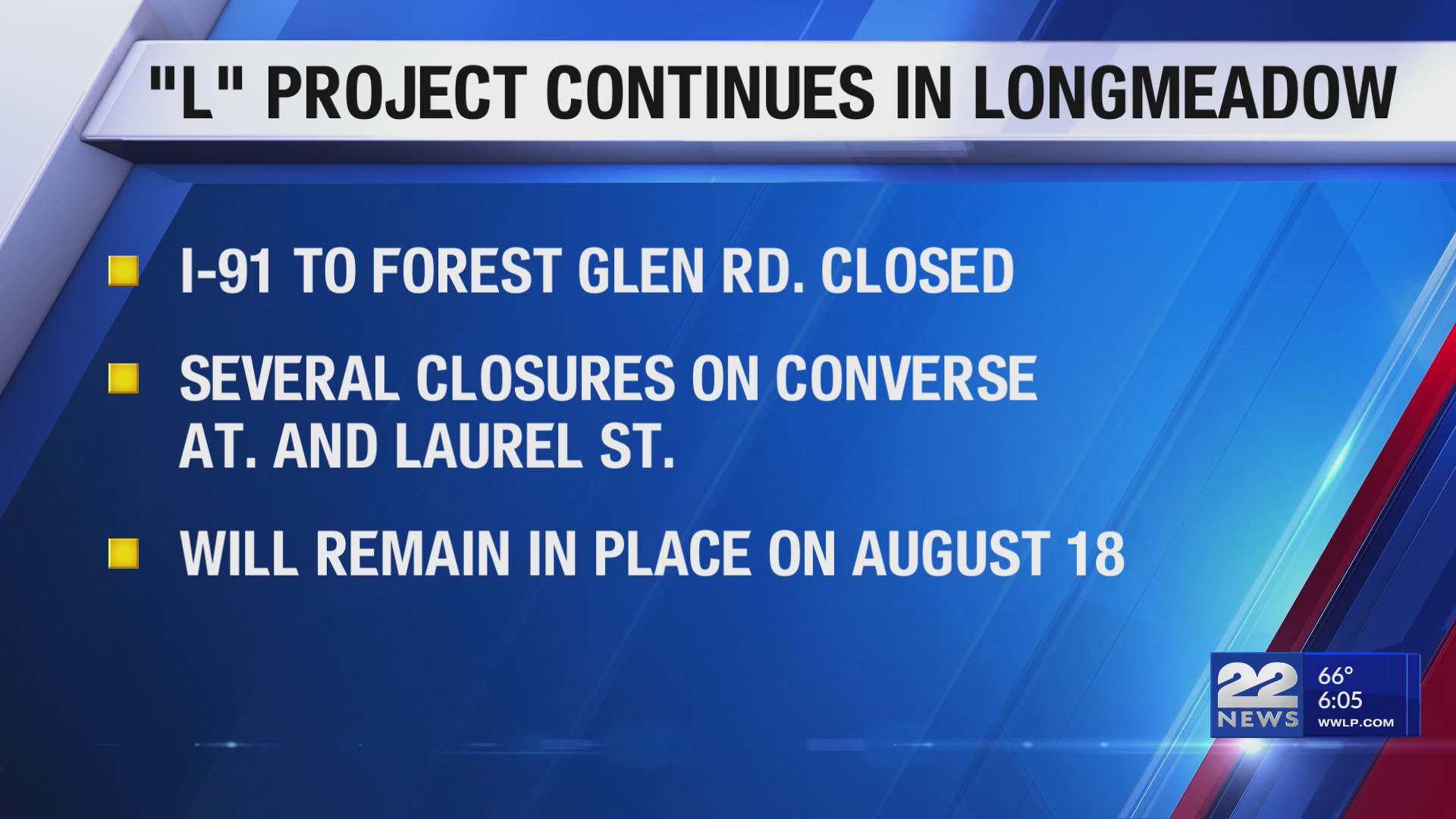 L project continues in Longmeadow