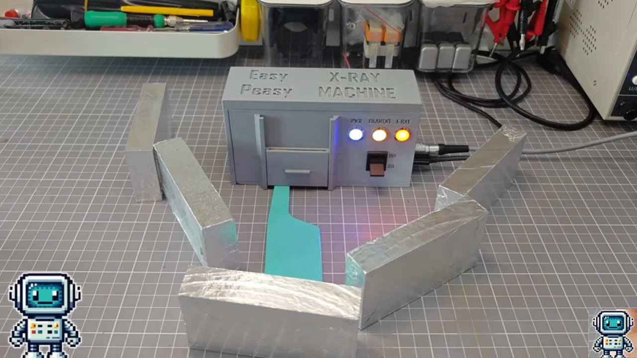 DIY X-ray test reveals unexpected imaging results