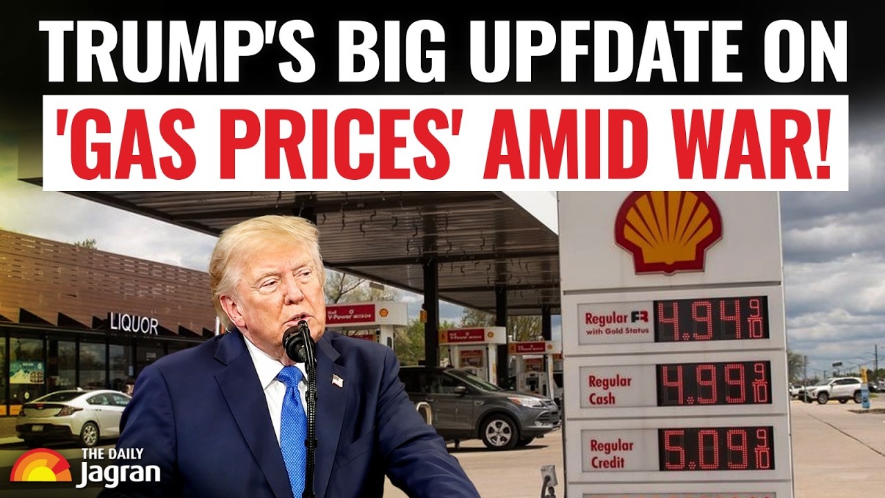Trump gives update on gas prices in US | Iran war | US news