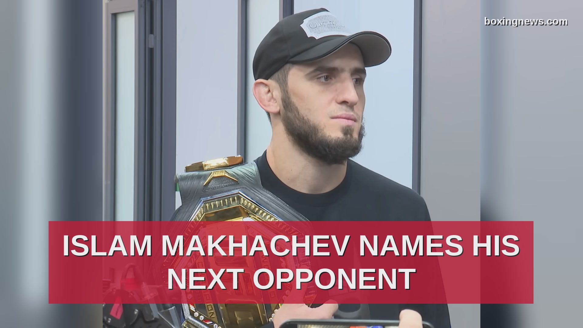 Islam Makhachev names his next opponent
