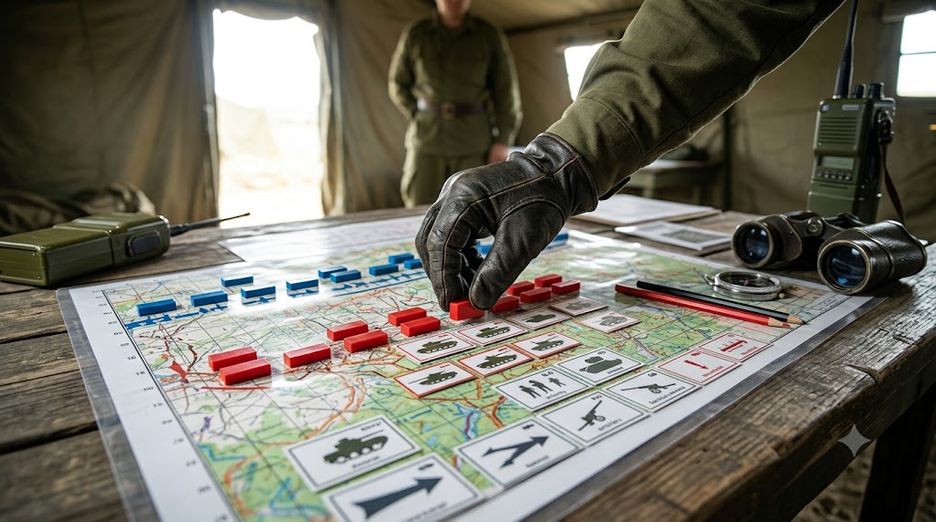 Russian military map symbols explained