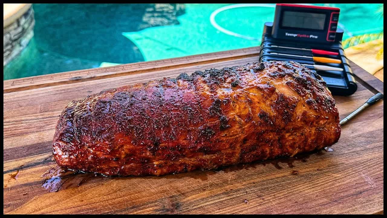 I smoked a pork loin at 275°F—the results were absolutely incredible