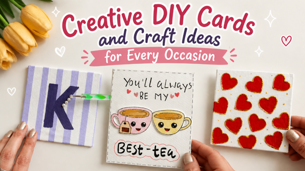 Creative DIY cards and craft ideas for every occasion