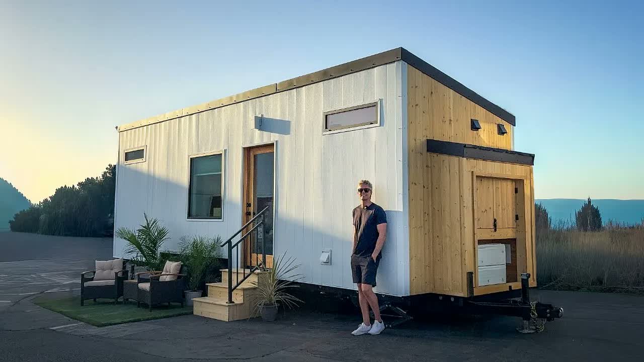 Tour the 'Scandinavian' tiny home by Cahill Works!