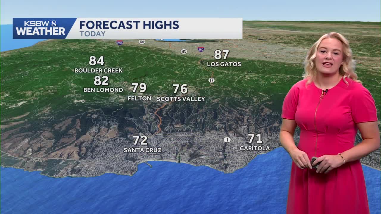 Marine layer and high level clouds - Monday, August 17th