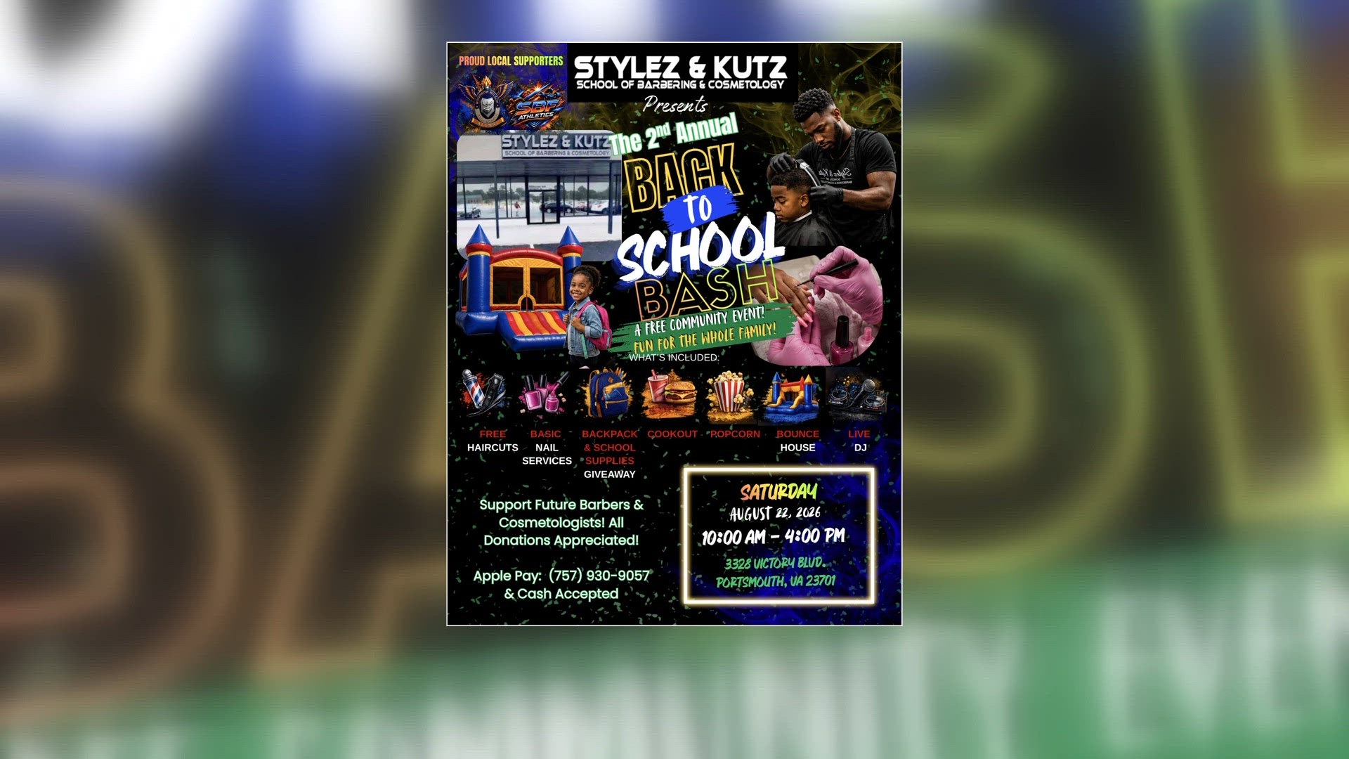 Stylez and Kutz hosts annual back-to-school bash