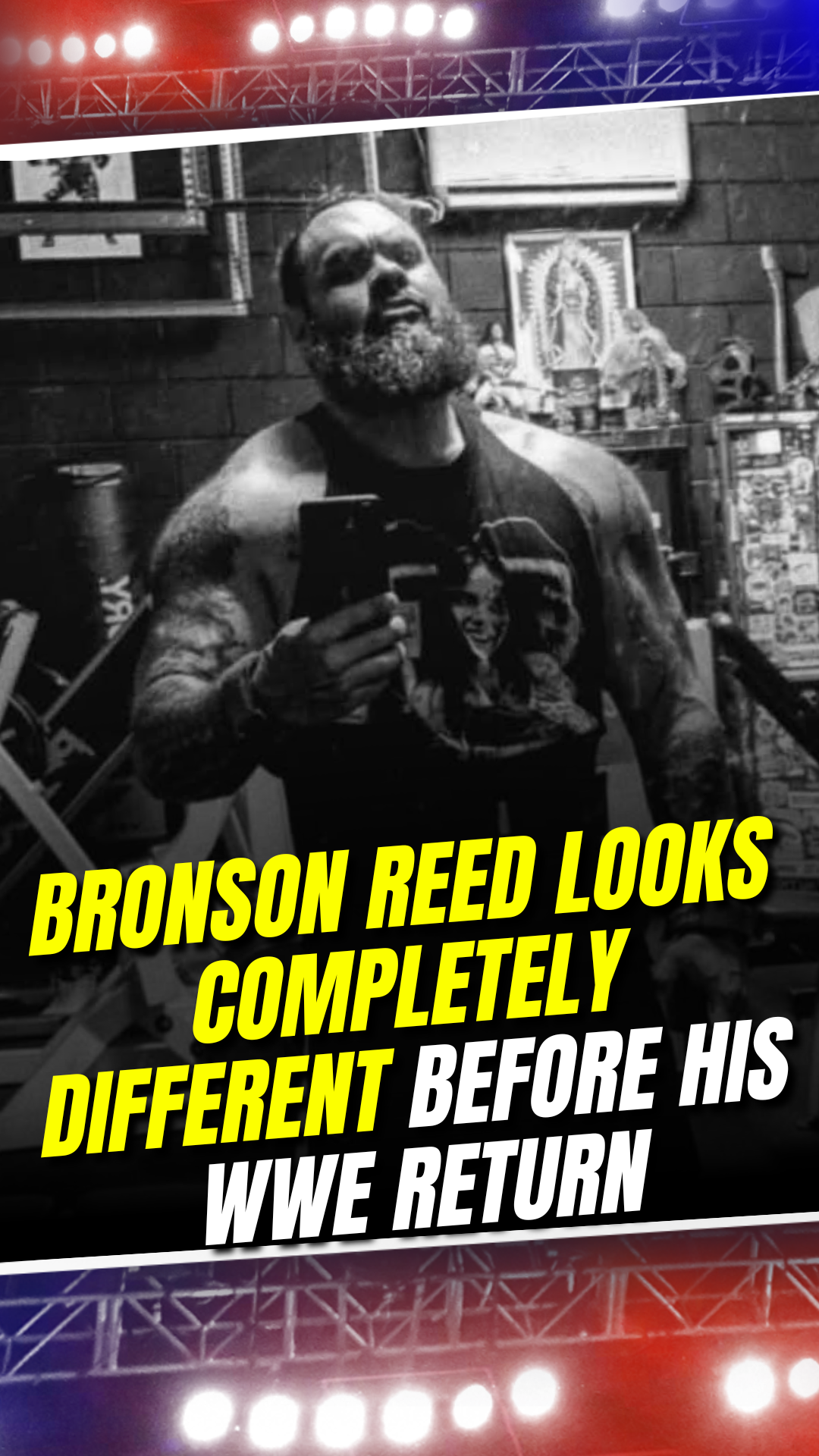 Bronson Reed returns with new dominant look #BronsonReed #WWE #Comeback