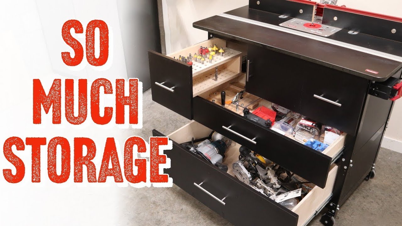 The secret to a clutter-free router table