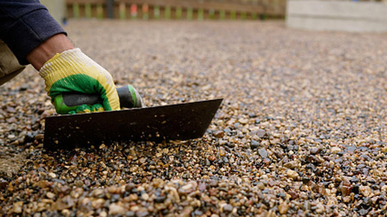 Not paving stone patterns: Gravel driveways offer an easier way to add ...