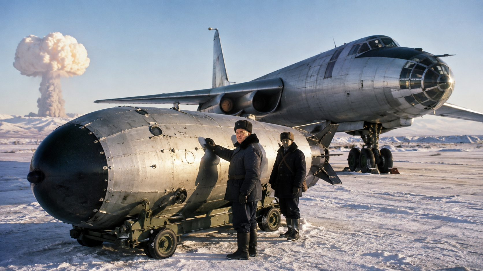 Tsar Bomba the Largest and Greenest Nuclear Bomb Ever Tested