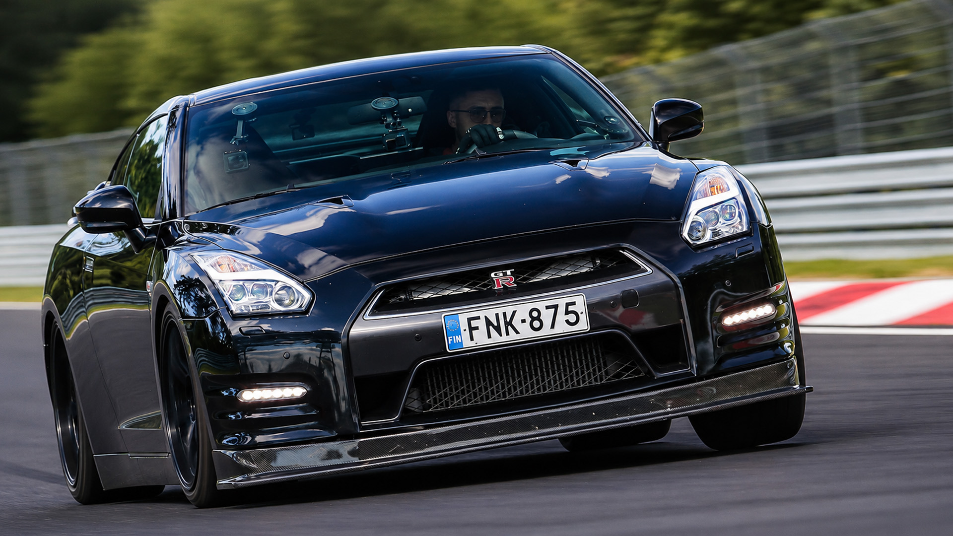 800WHP Nissan R35 GT-R gets scary at Nürburgring