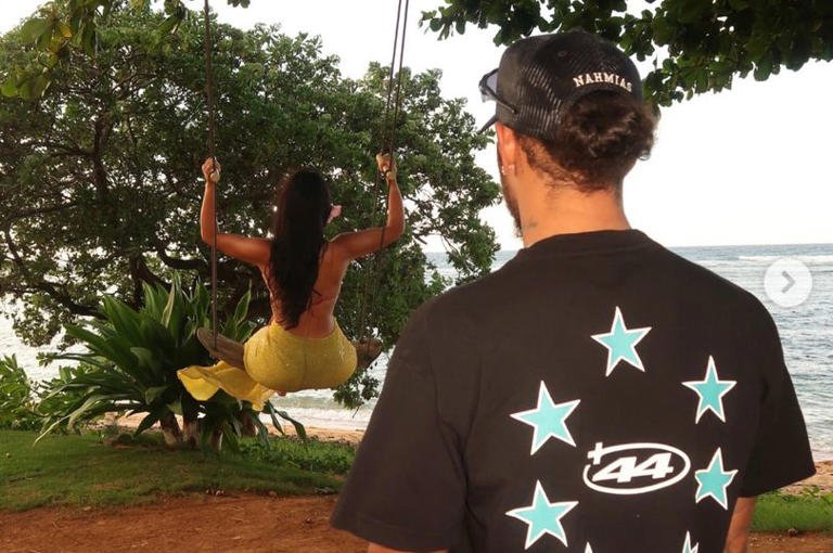 Kim Kardashian and Lewis Hamilton
