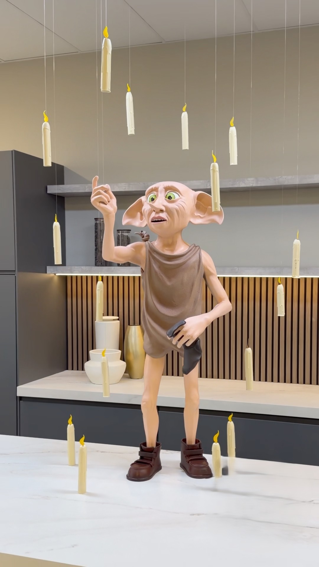 Chocolate Dobby! My first creation from the magical world of Harry Potter