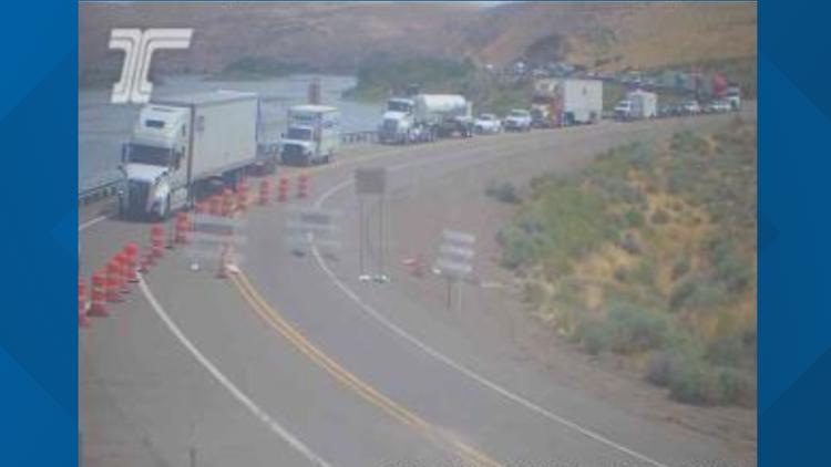 Interstate 84 reopens in eastern Oregon after crash closure